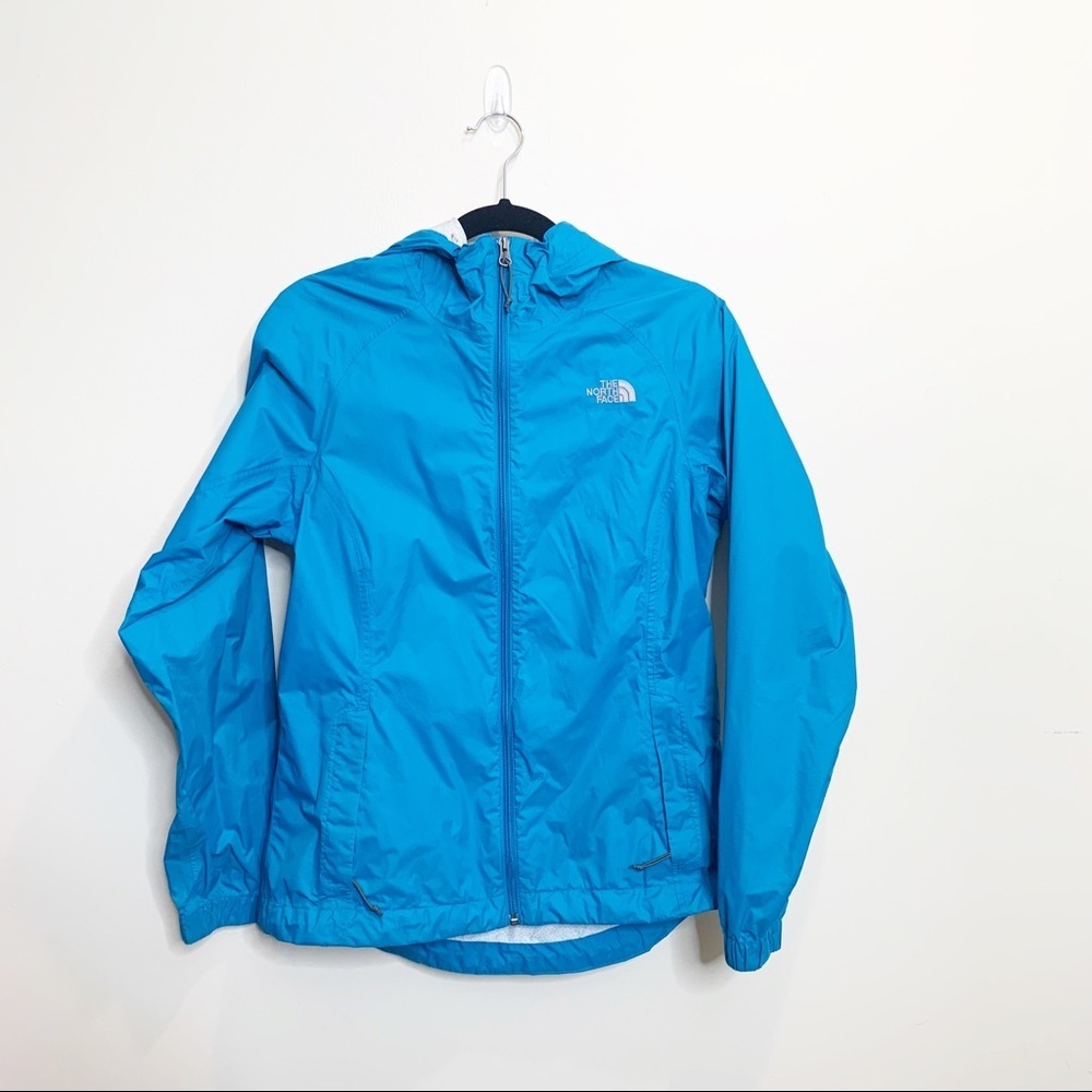 The North Face Blue Rain Jacket Size Small